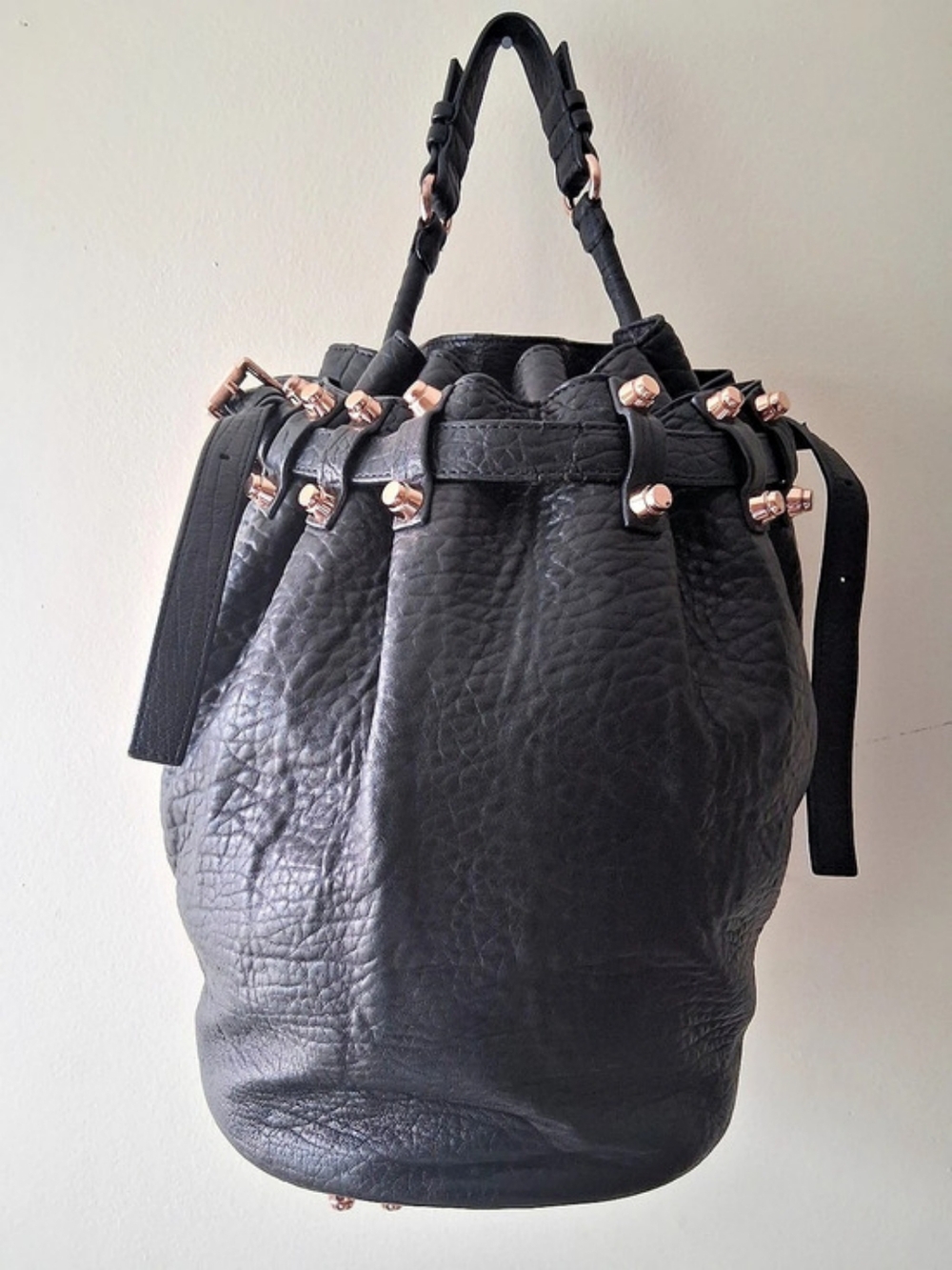 Alexander WangBlack Studded Shoulder Bag
